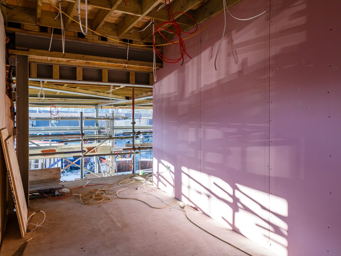 Depot Cinema, Lewes under construction