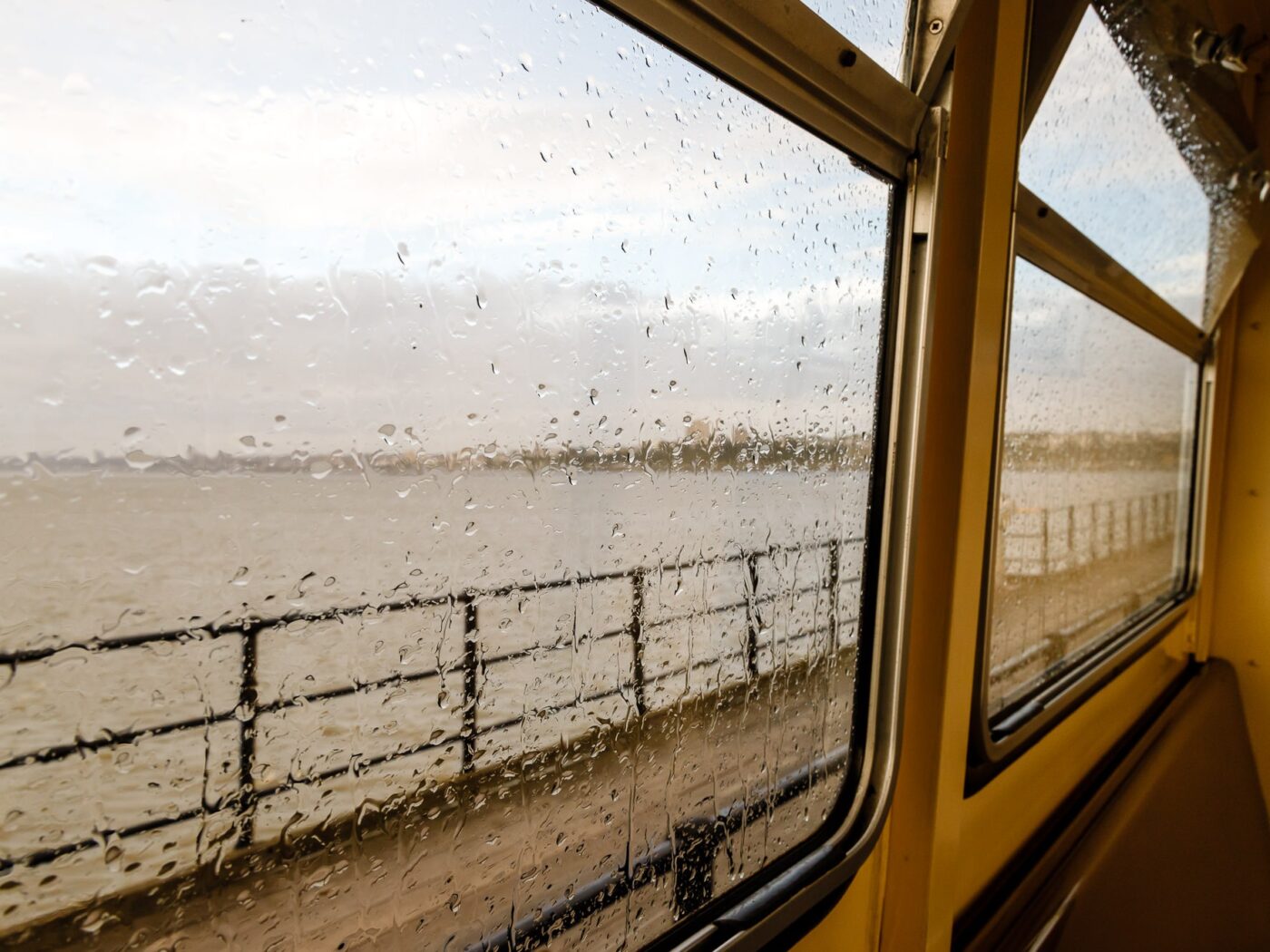 A rainy Southend Pier, Essex