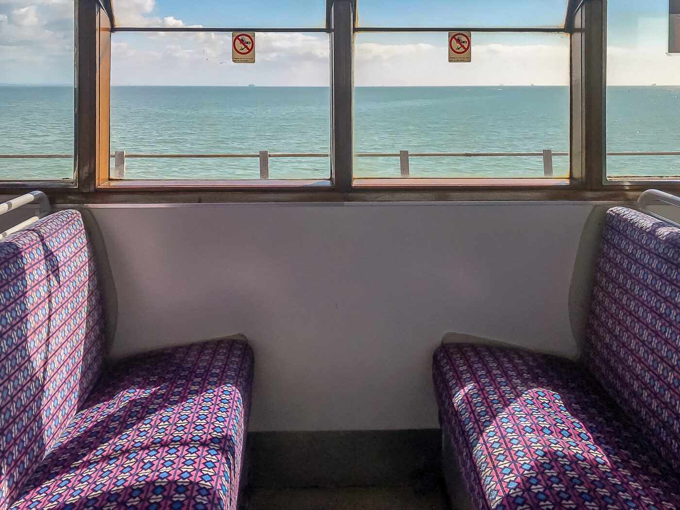 Is it a train? Is it a boat? Is it a London Underground carriage?